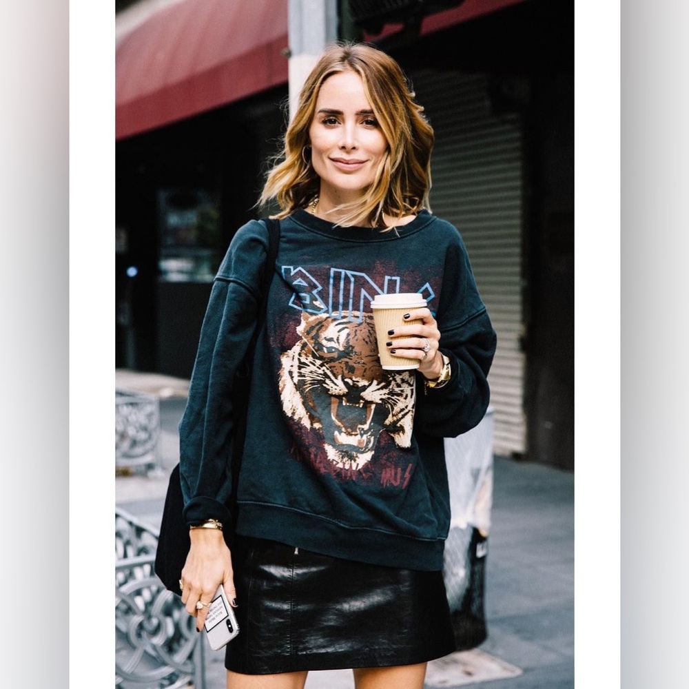 NWT Anine Bing tiger sweatshirt! - Picture 2 of 7